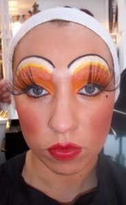 Drag Queen Make-up - Model Esther Hey Casale